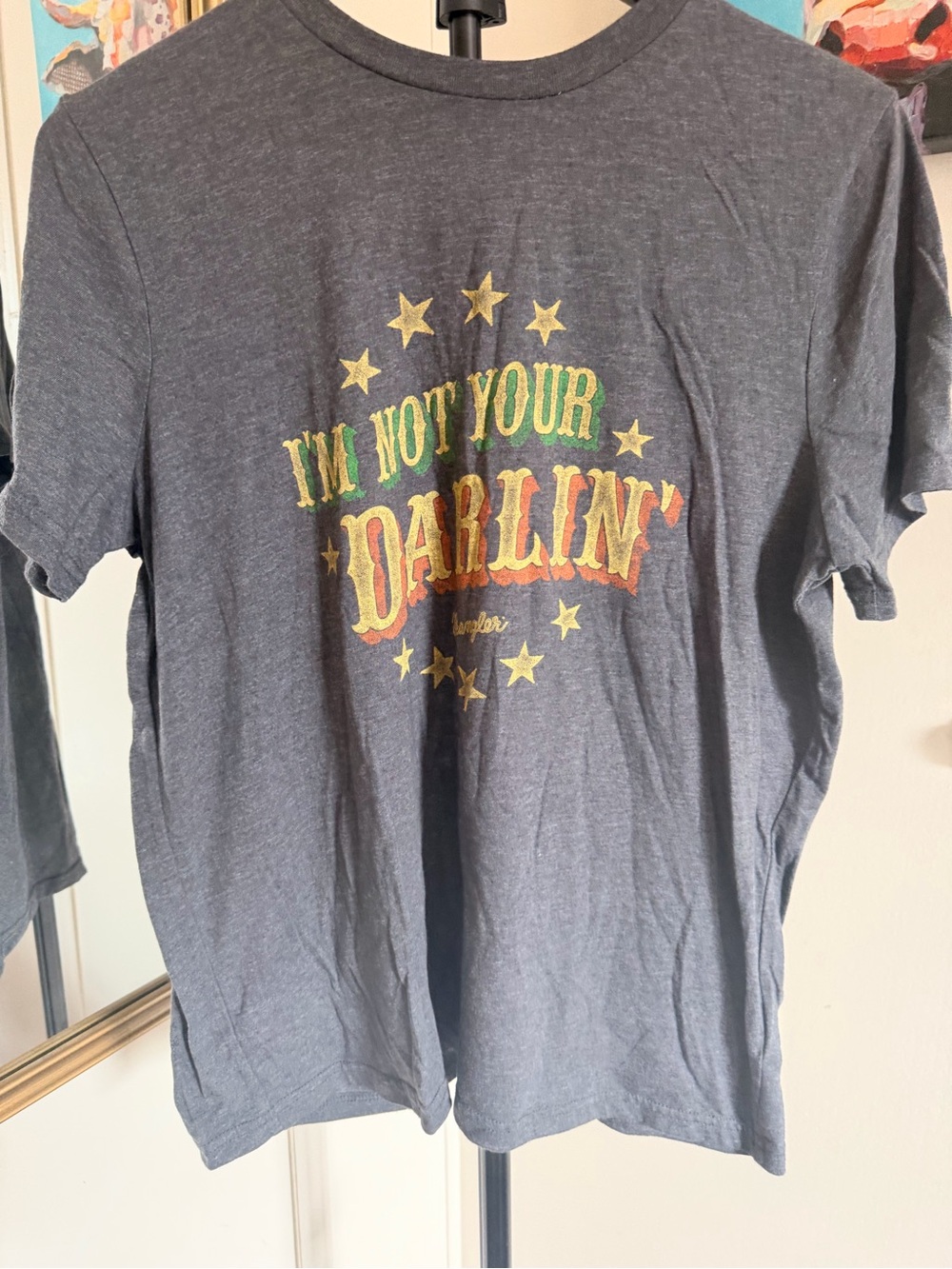 Wrangler I’m Not Your Darling Graphic Tee Women’s Large